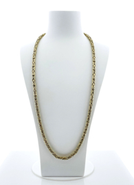 14 Karaat Gouden Koningsketting Byzantijns - 65 cm / 4.5 mm / 35.4 g