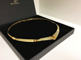 Fins Designer Riitta Hakala -  14 K Gouden Collier - 45 cm / 22,26 g