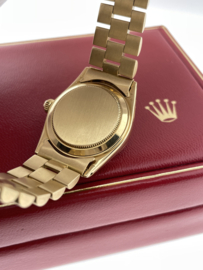 Rolex Date Midsize Oyster Perpetual 6827 President - 18 Karaat Goud / 31 mm