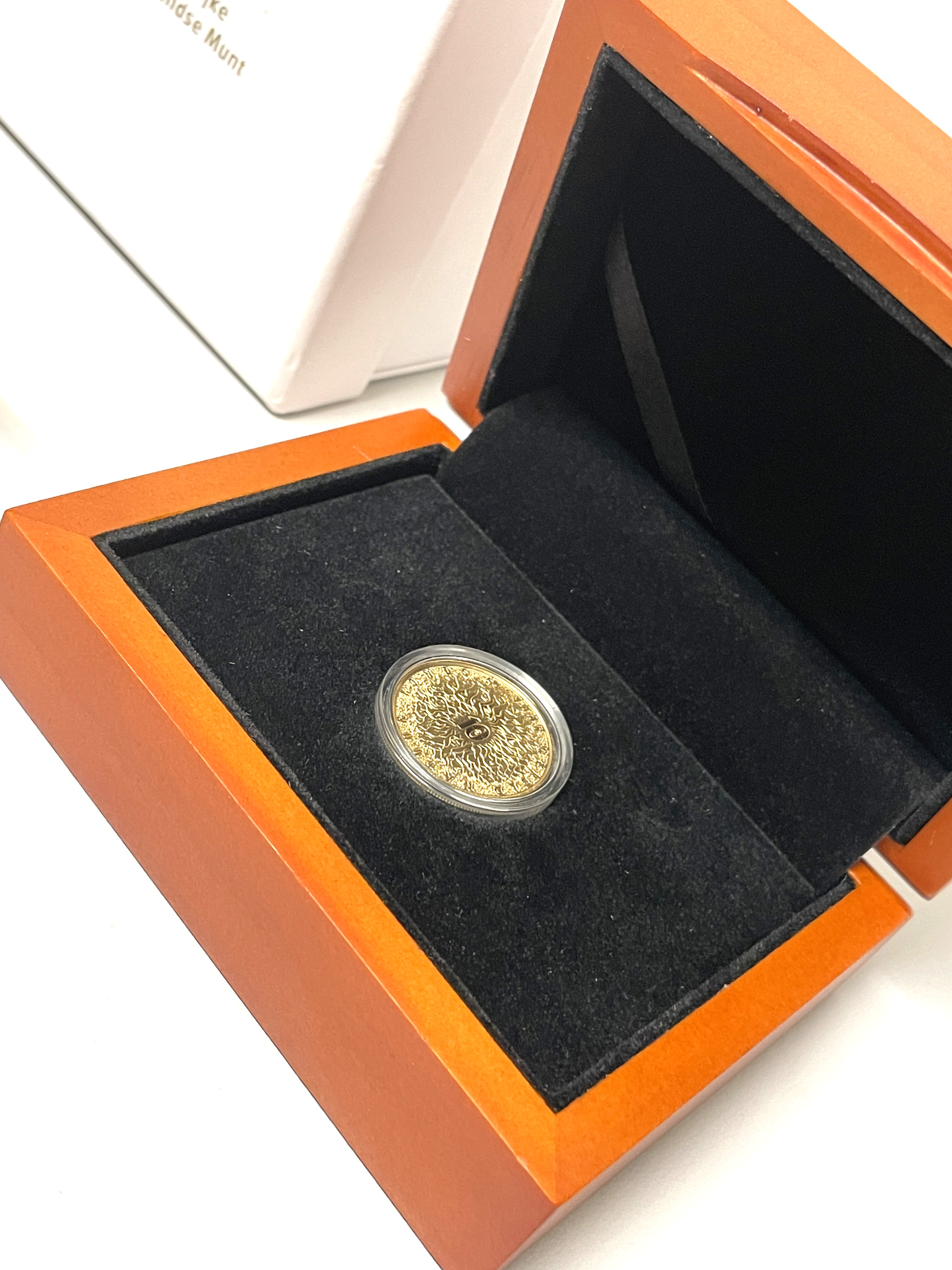 Gouden Tien Euro - 50 Jaar WNF 2011 / Proof in Cassette Incl Certificaat