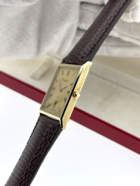 BOUCHARD Geelgouden Heren Polshorloge Dresswatch Jaren '90 Quartz