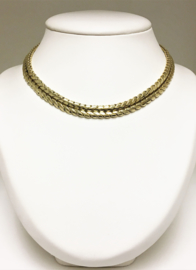 14 K Gouden Schakel Collier - 41 cm / 50,21 g