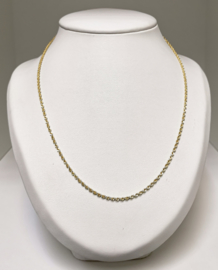 18 K Gouden Koord Ketting - 61,5 cm