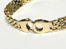 14 K Gouden Heren Schakel Armband - 20 cm / 18,75 g