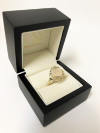 Vintage 8 Karaat Antieke Ring Kennedy Muntje 1963