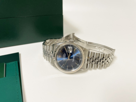 Rolex Oyster Perpetual Datejust 16234 Blue Dial 36 mm - 2002