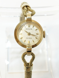 14 K Gouden Rolex Precision Dames - Handopwinder Jaren 50/60