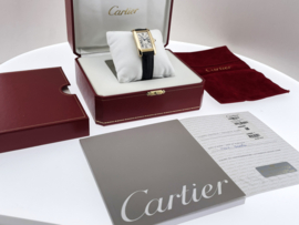 Cartier Tank Américaine Date Ref. 2483 18 Karaat Geelgoud - Full Set / 2 Jaar Cartier Garantie