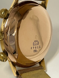 Pierce Watch Company 18 K Antiek Gouden Horloge Chronograaf - 1948