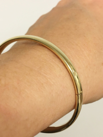 14 K Gouden Slaven Armband (Ovaal) - 11,9 g