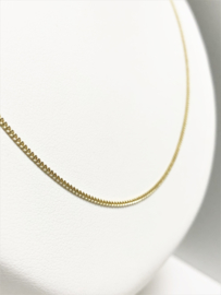 14 K Gouden Gourmet Ketting - 62 cm / 1,5 mm / 3,5 g