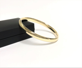 14 K Gouden Slaven Armband / Bangle - 18,3 g / 18,5 cm / 7 mm