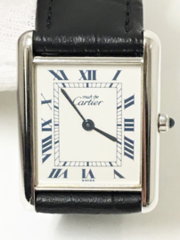 Zilveren Must de Cartier Tank Quartz - Dames Polshorloge - 3289