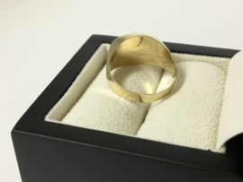 14 K Gouden Mercedes Heren Ring