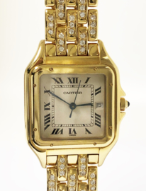 Cartier Panthère Dames Polshorloge 18 K Goud / Diamant - 100 g