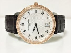 Frederique Constant Geneve Diamond  Rosé Polshorloge 0.5 crt H / VSl