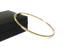 14 K Massief Gouden Slaven Armband / Bangle - 11,8 g / 17,5 cm / 2,5 mm