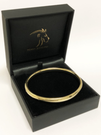 14 K Gouden Slaven Armband Ovaal XL - 17,65 g