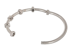 Ecrou de Cartier 18 K Witgouden Armband - 43,65 g / Mt 19