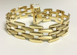 14 K Gouden Schakel Armband - 19,5 cm / 21,5 g