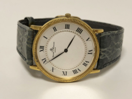 18 K Gouden Baume Mercier Genève Parelrand - 15607