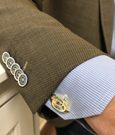 14 Karaat  Antiek Gouden Manchetknopen / Cufflinks - 16,49 g