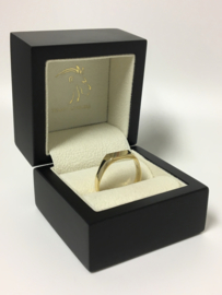 14 K Tricolor Gouden Heren Ring