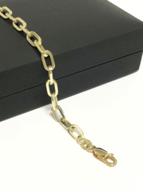 14 K Gouden Anker Schakel Armband - 19,5 cm / 7,7 g