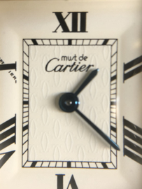 Must de Cartier Tank Quartz Polshorloge Ivory Roman Dial 2415