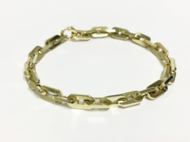 14 K Gouden Anker Schakel Armband - 20 cm / 24,5 g