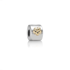 PANDORA 790140 Buttercup Flower Clip Zilver / Goud - Retired