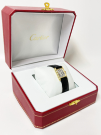 Must de Cartier Tank Quartz Opaline Light Silver Roman Dial Midsize Incl 2 Jaar Cartier Garantie