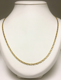 14 K Gouden Gucci Schakel Ketting - 57,5 cm / 13,55 g