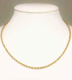 14 K Gouden Koordcollier - 47 cm