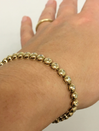 14 K Gouden Tennis Armband 1,75 crt Briljantgeslepen Diamant - 18 cm