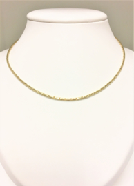 14 K Gouden Fantasie Slangen  Collier - 43,5 cm / 16,1 g