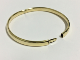 14 K Gouden Slaven Armband (Ovaal) - 11,9 g