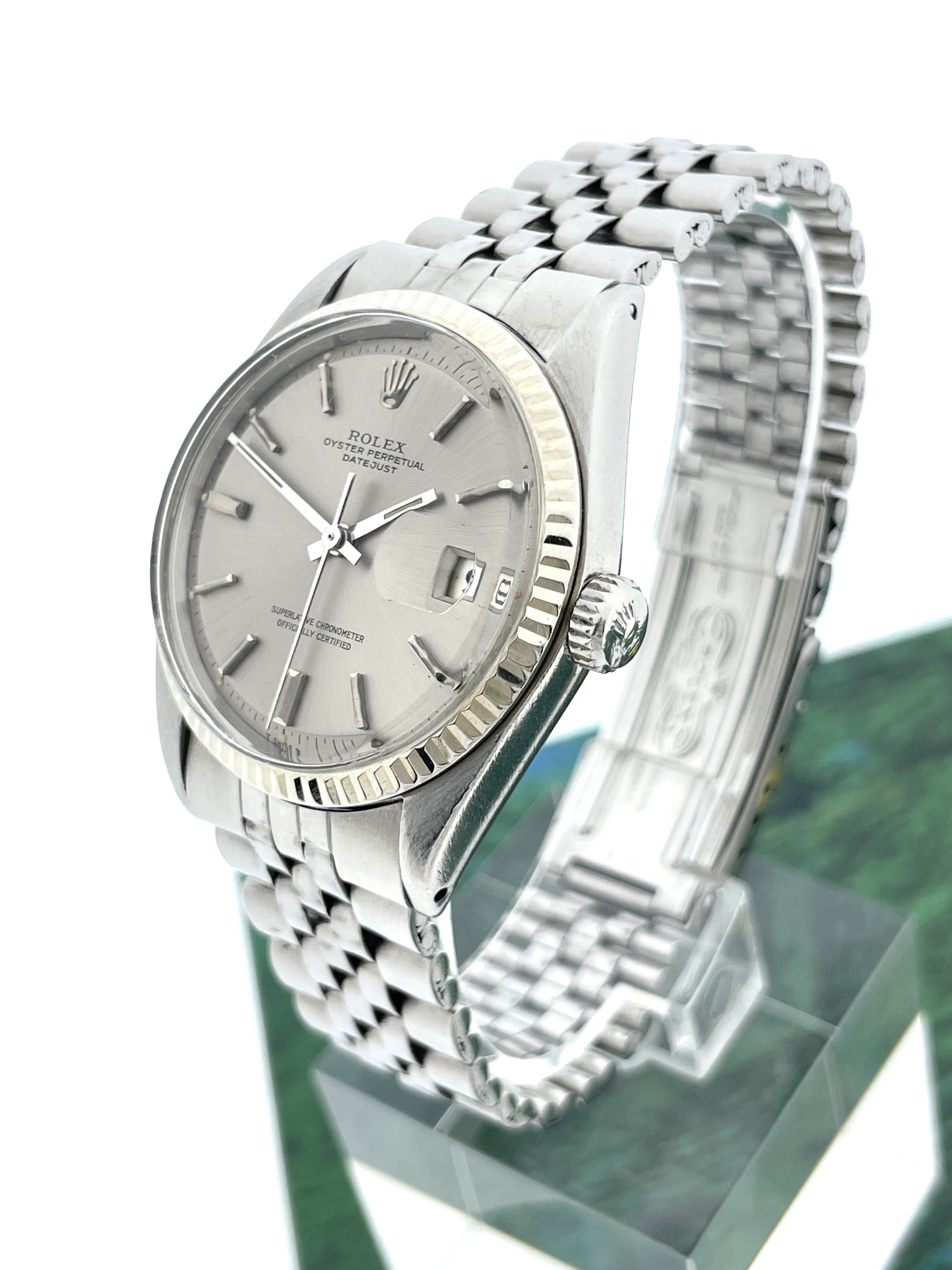 Rolex Oyster Perpetual Datejust 1601 Pie Pan 36 mm / 1971
