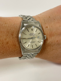 Rolex Oyster Perpetual Datejust 16014 Silver Dial 36 mm - 1985