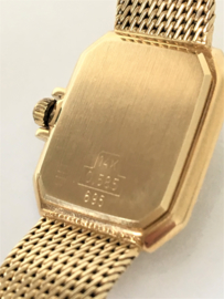 Bouchard 14 K Gouden Dameshorloge  0.32 crt Briljantgeslepen Diamant