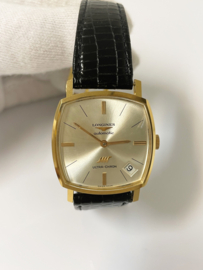 LONGINES Ultra Chron 18 Karaat Gouden Heren Vintage Dresswatch Automatic