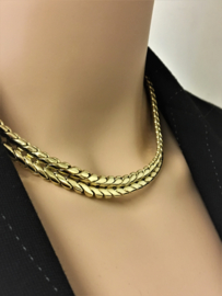 14 K Gouden Schakel Collier - 41 cm / 50,21 g