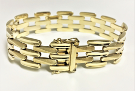 14 K Gouden Schakel Armband - 19,5 cm / 21,5 g