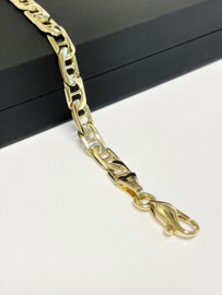 14 K Gouden Gucci Schakel Armband - 22 cm / 14,73 g