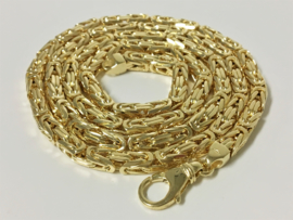 14 K Gouden Koningsketting Byzantijns - 70 cm / 110 g