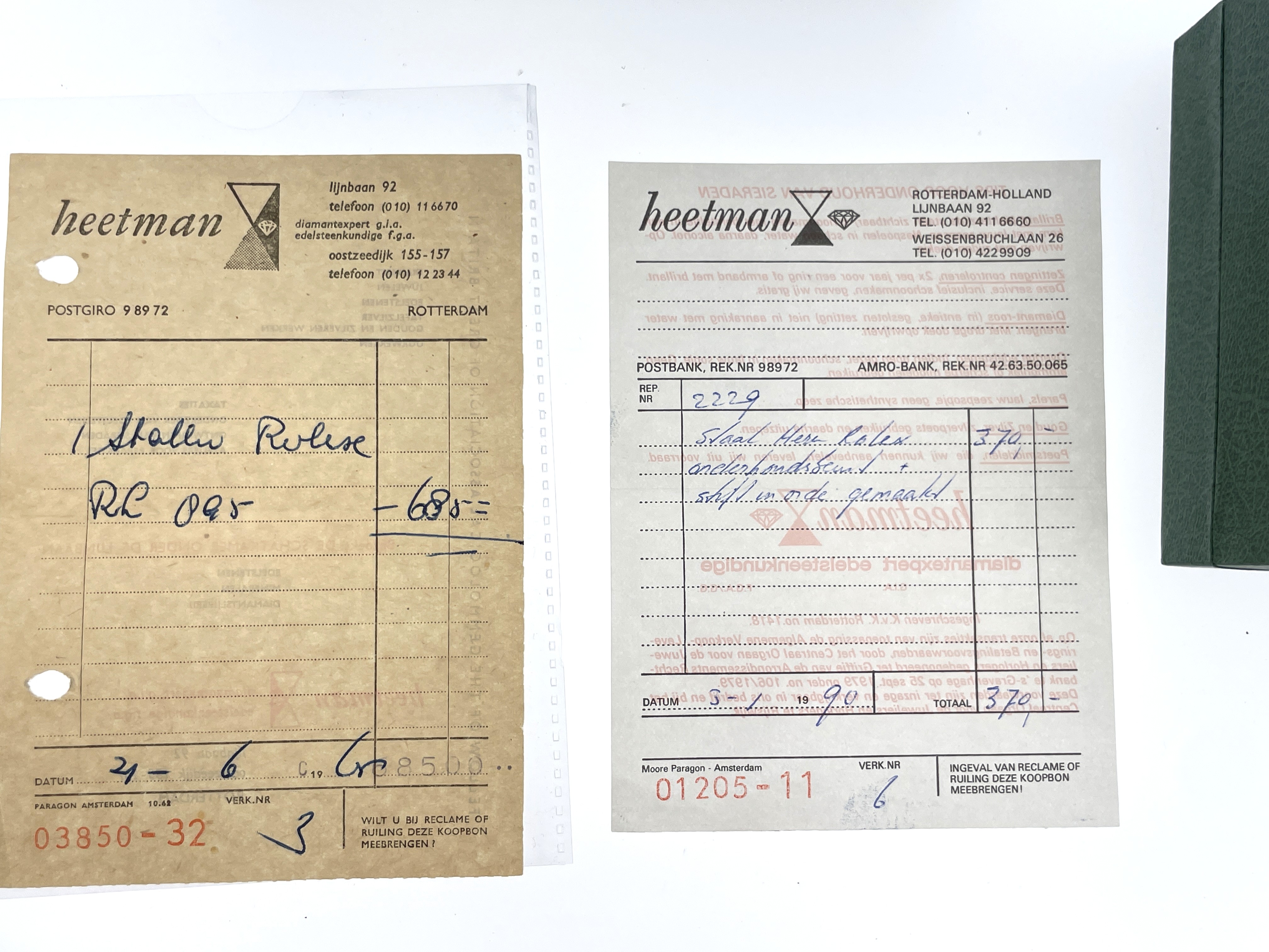 Rolex Datejust 1964 Type 1603 Inclusief Originele Aankoopnota - Van 1e Eigenaar