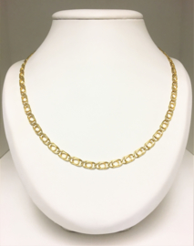 14 K Gouden Schakel Ketting - 53 cm / 17,15 g