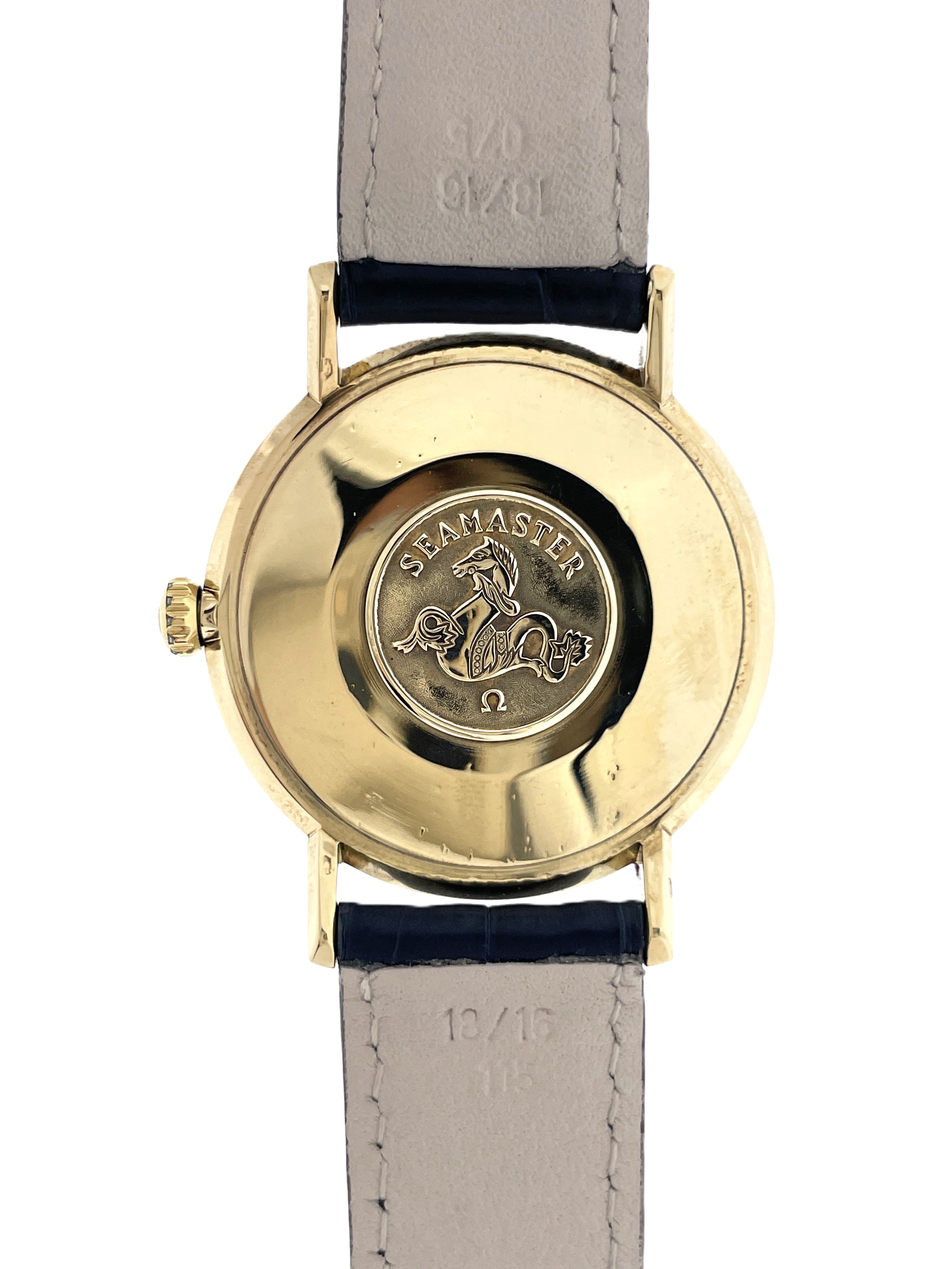 Vintage OMEGA 14 Karaat Gouden Seamaster de Ville in Cassette - Jaren '60