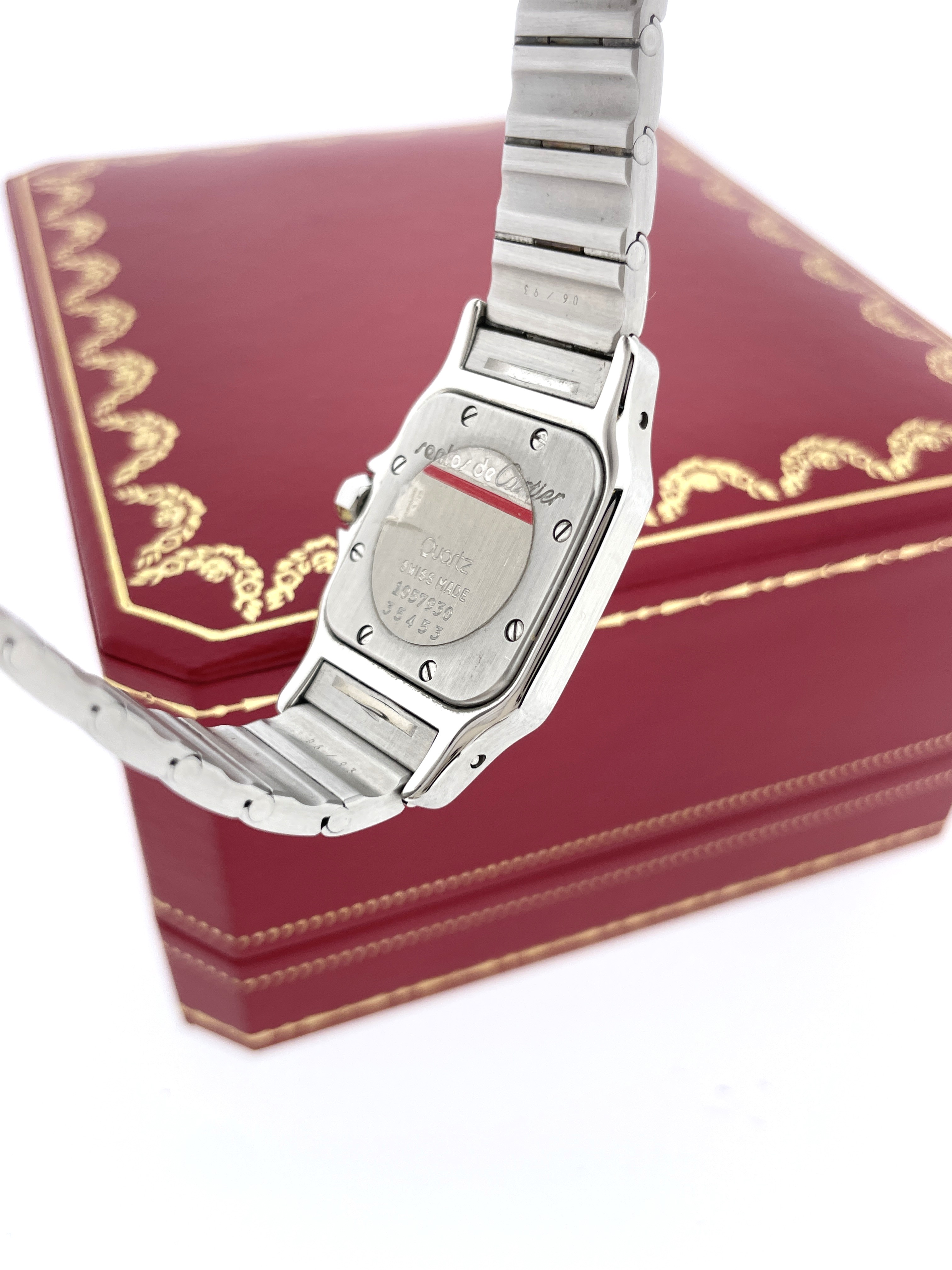 Santos de Cartier Galbee Lady Ref. 1057930 Staal/Goud - Incl. Garantie