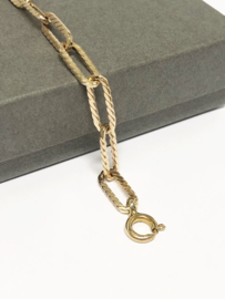 8 Karaat Bedel Armband (Bewerkt) - 20 cm / 9,35 g